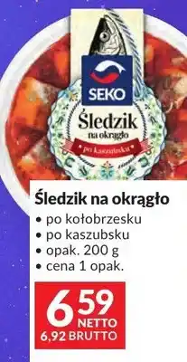 Makro Śledzie na okrągło po kaszubsku Seko oferta