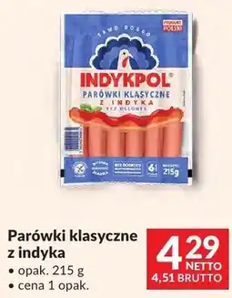 Makro Parówki klasyczne z indyka oferta