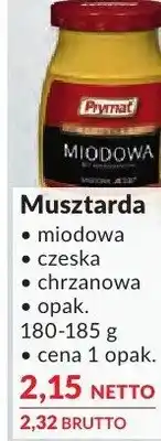 Makro Musztarda miodowa oferta