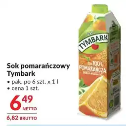 Makro Sok pomarańczowy Tymbark oferta