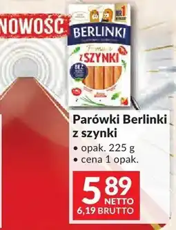 Makro Parówki Berlinki z szynki oferta