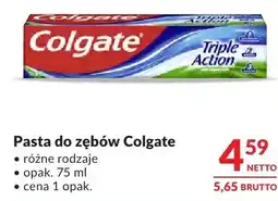 Makro Pasta do zębów Colgate różne rodzaje oferta