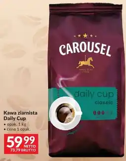 Makro Kawa ziarnista Carousel Daily Cup oferta