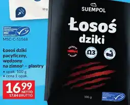 Makro Łosoś dziki pacyficzny, wędzony na zimno – plastry Łosoś dziki Suempol oferta