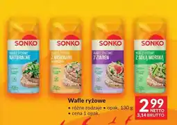 Makro Wafle ryżowe różne rodzaje Sonko oferta