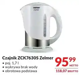 Makro Czajnik ZCK7630S Zelmer oferta