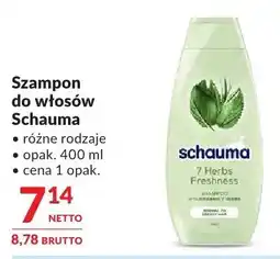 Makro Szampon do włosów Schauma różne rodzaje oferta