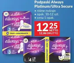Makro Podpaski Always Platinum/Ultra Secure oferta