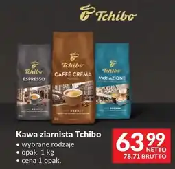 Makro Kawa ziarnista Tchibo wybrane rodzaje oferta