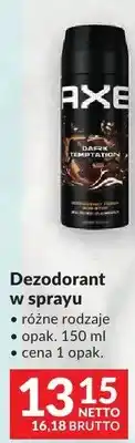 Makro Dezodorant w sprayu Axe różne rodzaje oferta