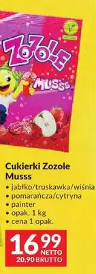Makro Cukierki Zozole Musss jabłko/truskawka/wiśnia, pomarańcza/cytryna, painter oferta