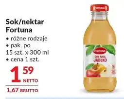 Makro Sok/nektar Fortuna różne rodzaje oferta