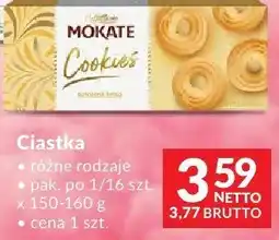 Makro Ciastka Mokate Cookies różne rodzaje oferta