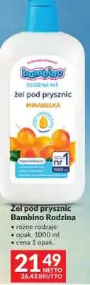 Makro Żel pod prysznic Bambino Rodzina Mirabelka oferta