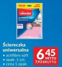 Makro Ściereczka uniwersalna Vileda Actifibre soft oferta