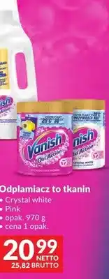 Makro Odplamiacz do tkanin Vanish Crystal White oferta