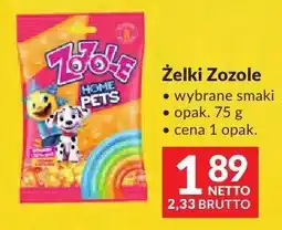 Makro Żelki Zozole wybrane smaki oferta