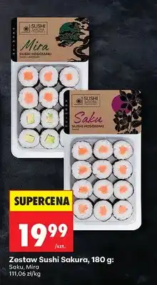 Biedronka Zestaw Sushi hosomaki Saku oferta