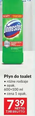 Makro Płyn do toalet Domestos różne rodzaje oferta