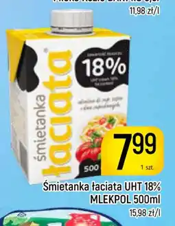 Delikatesy Piotruś Pan Smietanka Laciata UHT 18% oferta