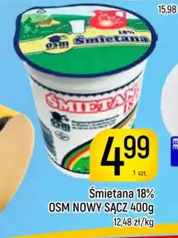 Delikatesy Piotruś Pan Smietana 18% OSM Nowy Sącz oferta