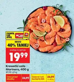 Biedronka Krewetki całe oferta