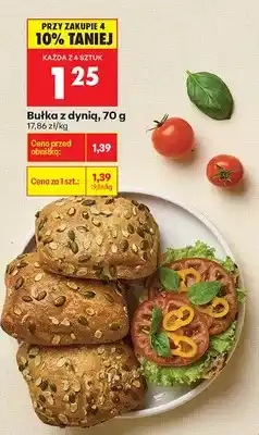Biedronka Bułka z dynią oferta