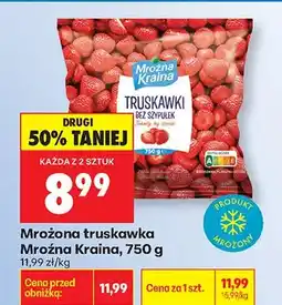 Biedronka Truskawki mrożone bez szypułek oferta