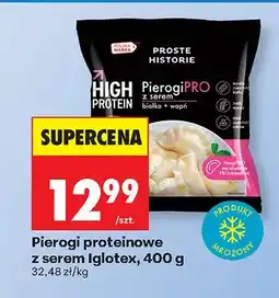 Biedronka Pierogi proteinowe z serem oferta