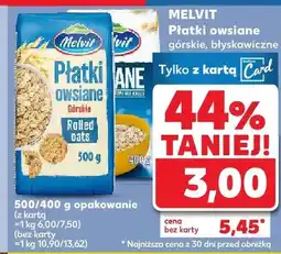 Kaufland Płatki owsiane błyskawiczne oferta