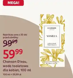 Rossmann Chanson D'eau, woda toaletowa dla kobiet oferta