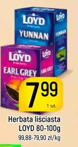 Delikatesy Piotruś Pan Herbata liściasta Loyd oferta