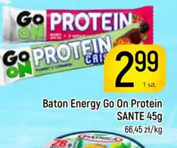 Delikatesy Piotruś Pan Baton Energy Go On Protein oferta