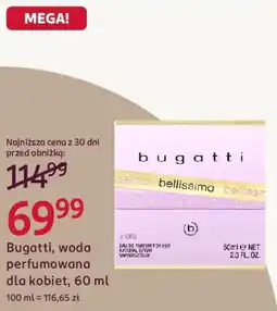 Rossmann Bugatti, woda perfumowana dla kobiet oferta