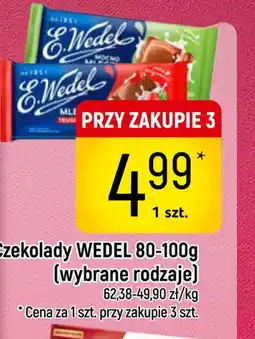 Delikatesy Piotruś Pan Czekolady Wedel oferta