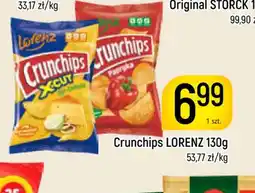 Delikatesy Piotruś Pan Crunchips Lorenz oferta