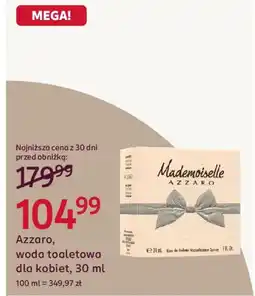Rossmann Azzaro, woda toaletowa dla kobiet oferta