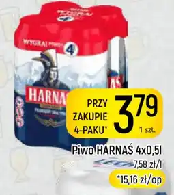 Delikatesy Piotruś Pan Piwo Harnaś oferta