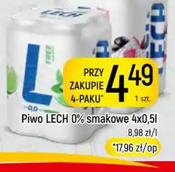 Delikatesy Piotruś Pan Piwo Lech 0% smakowe oferta