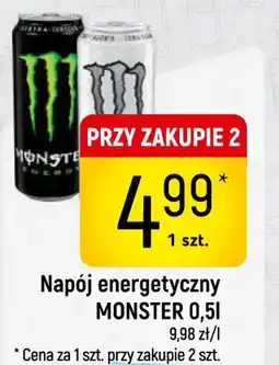 Delikatesy Piotruś Pan Monster napój energetyczny oferta