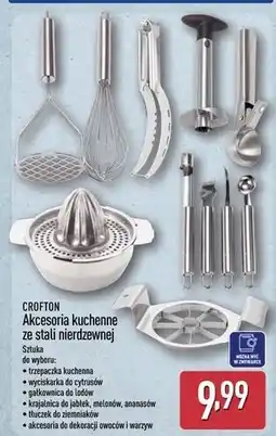 ALDI CROFTON Akcesoria kuchenne ze stali nierdzewnej oferta