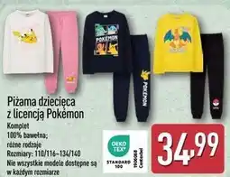 ALDI Piżama dziecięca z licencją Pokémon oferta