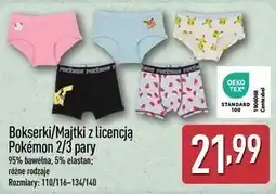 ALDI Bokserki/Majtki z licencją Pokémon 2/3 pary oferta