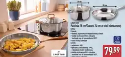 ALDI Garnek ze stali nierdzewnej 24 cm Crofton oferta