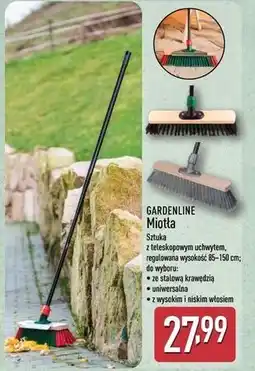 ALDI Miotła ze skrobakiem Gardenline oferta