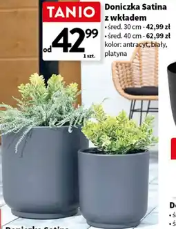 Intermarche Doniczka satina 40 cm Form-Plastic oferta