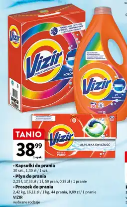 Intermarche Proszek do prania kolorów Vizir oferta