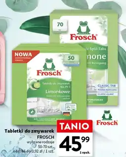 Intermarche Tabletki do zmywarki limone Frosch oferta
