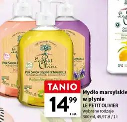 Intermarche Mydło kwiat brzoskwini Le Petit Olivier oferta