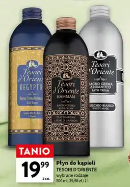 Intermarche Płyn do kąpieli hammam Tesori D'oriente oferta